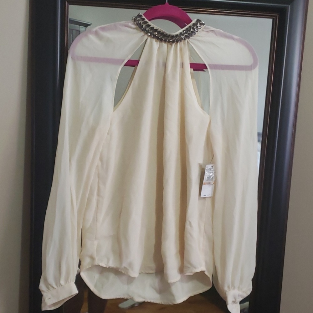 Cut-out Blouse